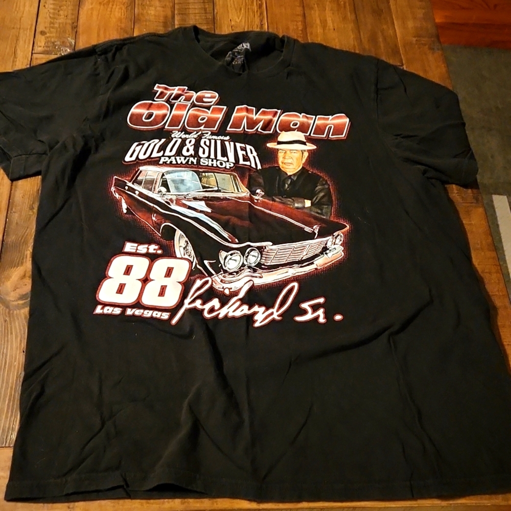 Nascar Gold and Silver Pawn Shop T Shirt 